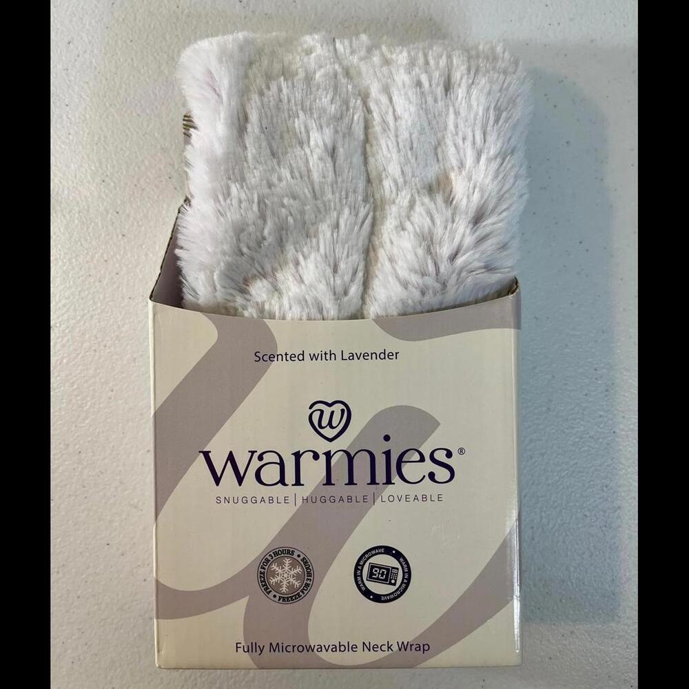Warmies Lavender Fully Microwavable Neck Wrap NWT